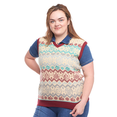 Avatar: The Last Airbender Christmas Knitted Vest Top