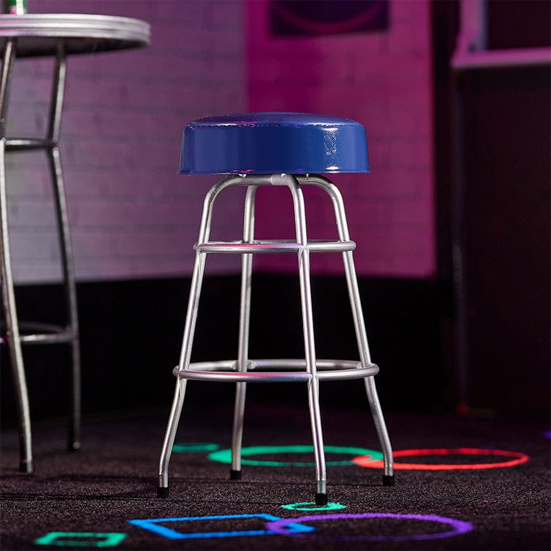 Official Quarter Arcade Bar Stool (Blue)