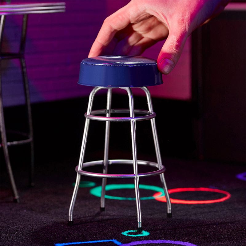 Official Quarter Arcade Bar Stool (Blue)