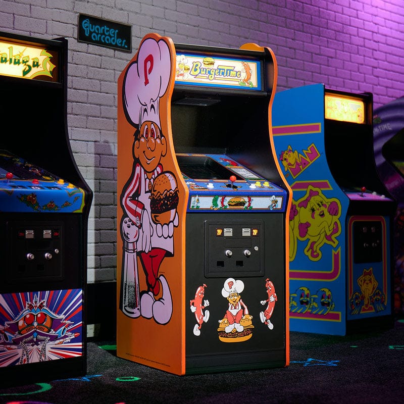 Official Data East BurgerTime Quarter Size Arcade Cabinet