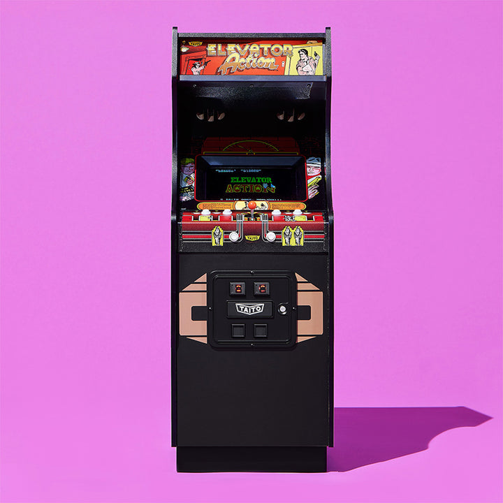 Official Taito Elevator Action Quarter Size Arcade Cabinet