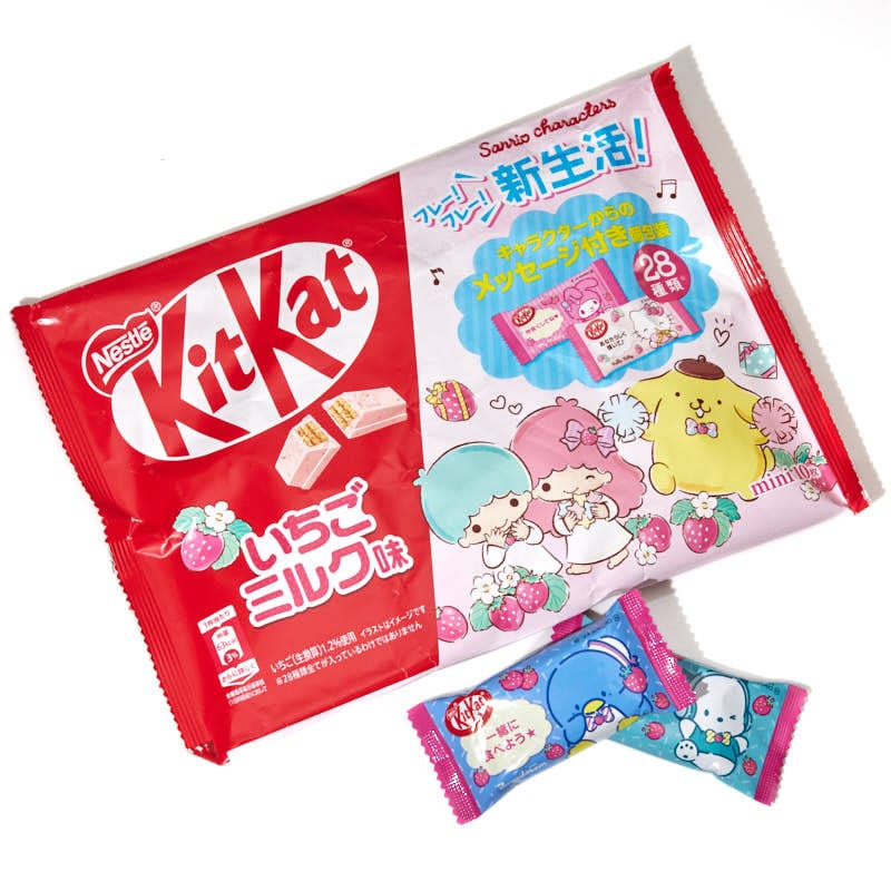 Kit Kat Hello Kitty Strawberry Milk Flavour Pack (Japanese)