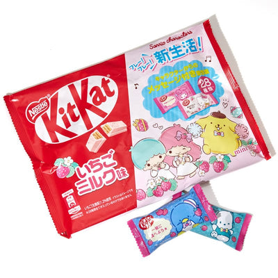 Kit Kat Hello Kitty Strawberry Milk Flavour Pack (Japanese)