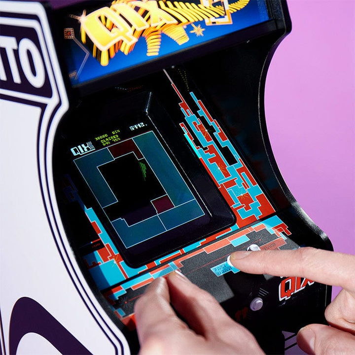 Official Taito QIX Quarter Size Arcade Cabinet