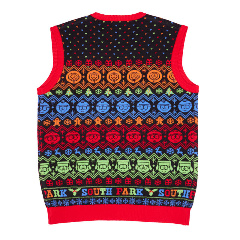 South Park Christmas Knitted Vest Top