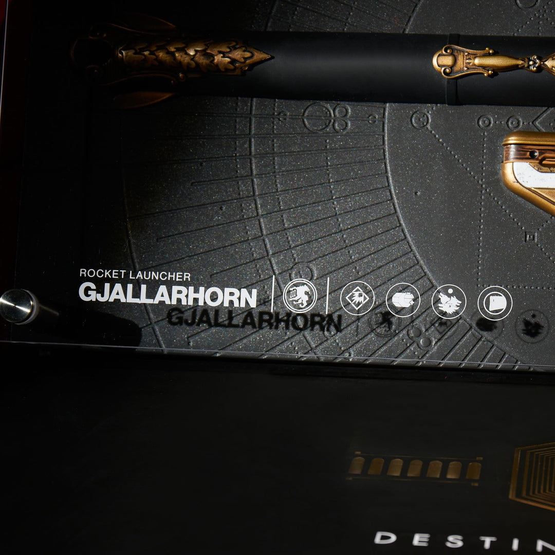 Destiny Exotic Armory Collection ‘Gjallarhorn’ Replica Plaque