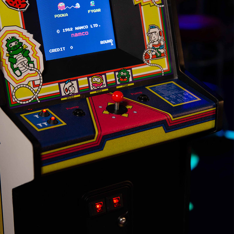 Official  Dig Dug Quarter Size Arcade Cabinet