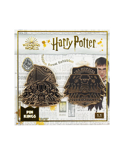 Pin Kings Harry Potter Enamel Pin Badge Set 1.1 - Book of Monsters & Fluffy