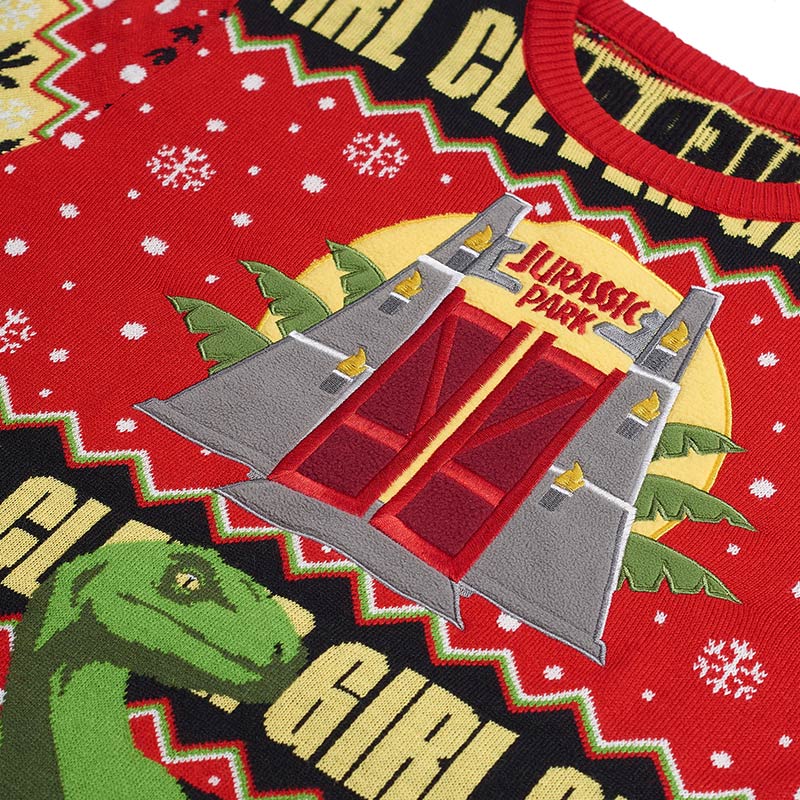 Official Jurassic Park Christmas Jumper / Ugly Sweater