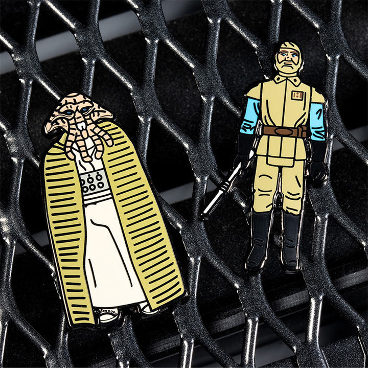 Pin Kings Star Wars Enamel Pin Badge Set 1.31 – Squid Head and General Madine