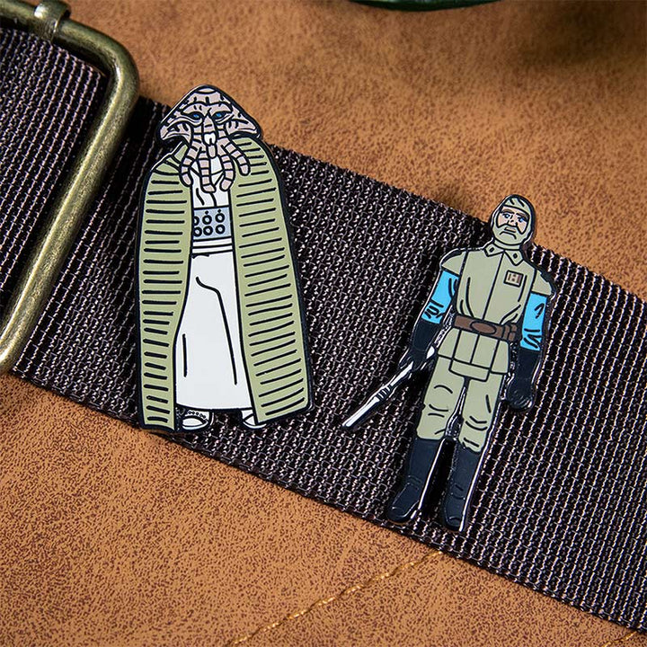 Pin Kings Star Wars Enamel Pin Badge Set 1.31 – Squid Head and General Madine